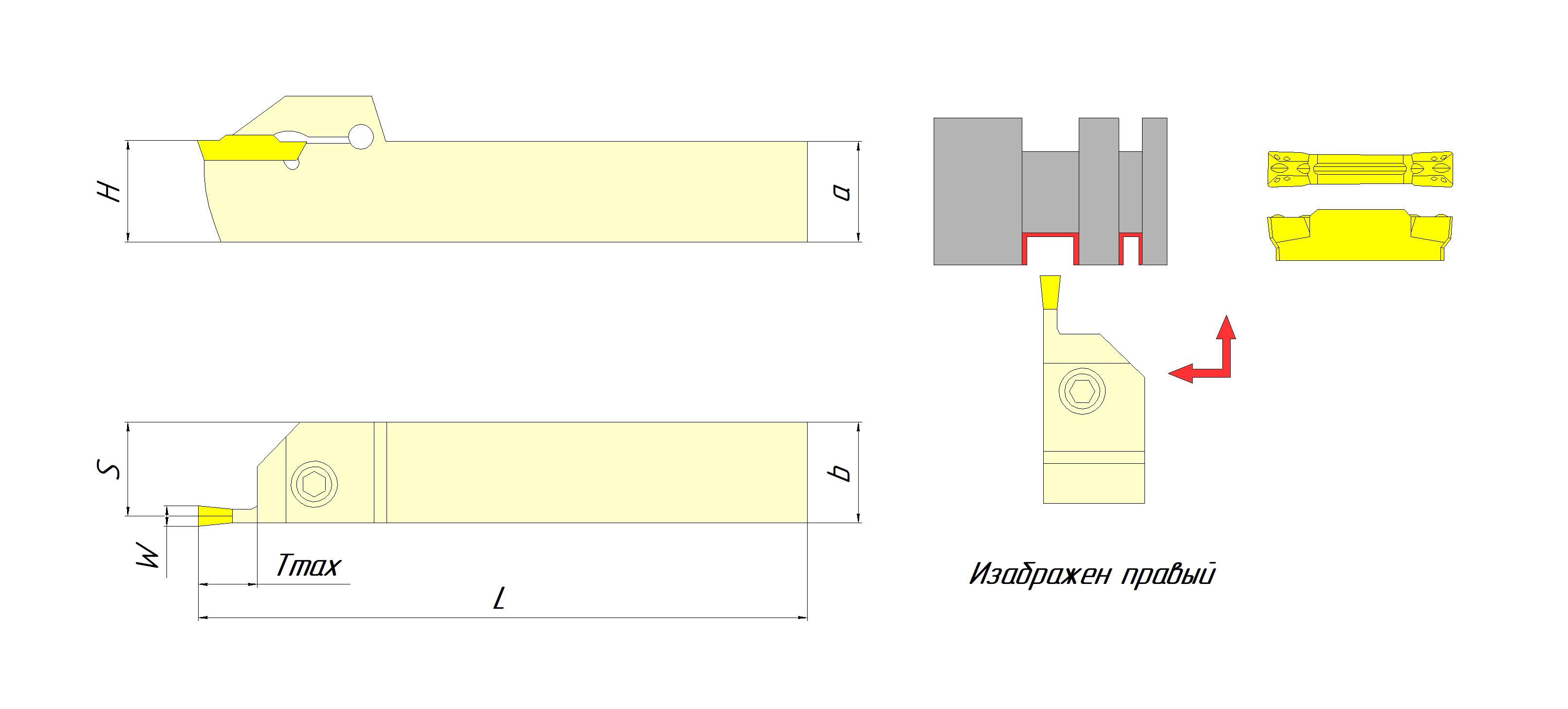 MGEHR2525M-4 эскиз